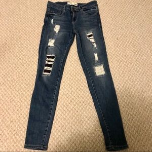 “GARAGE” High Waist Jeggings